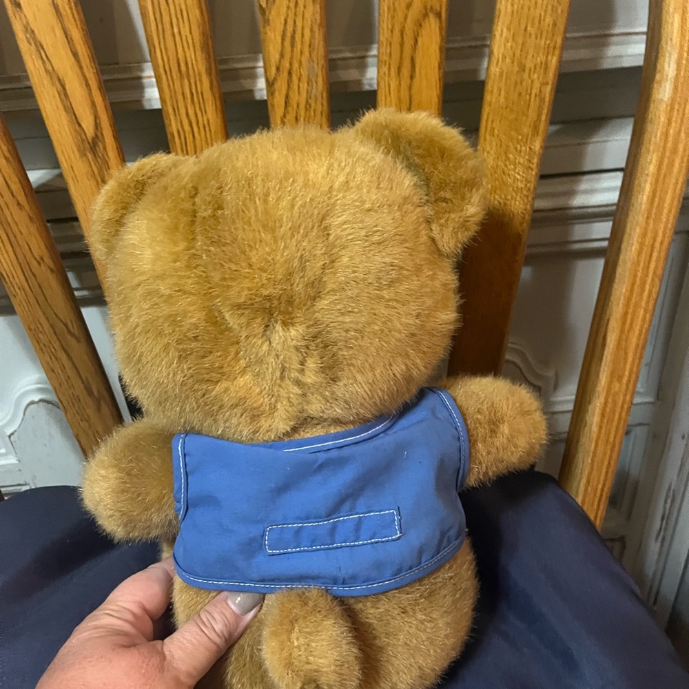 Sanrio vintage  tippy the bear 🐻 Brown Stuffed Bear/ hello kitty and friends. - Picture 3 of 7